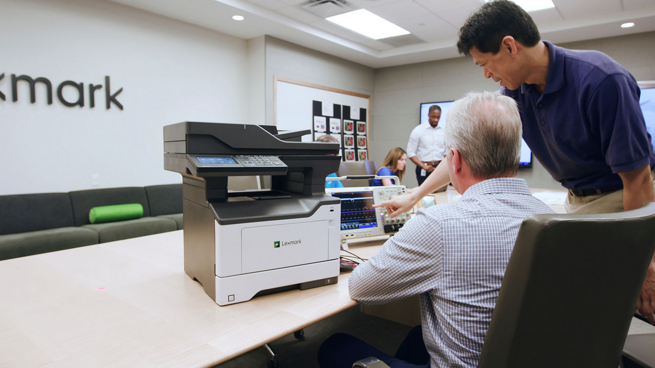 Testing Lexmark printers