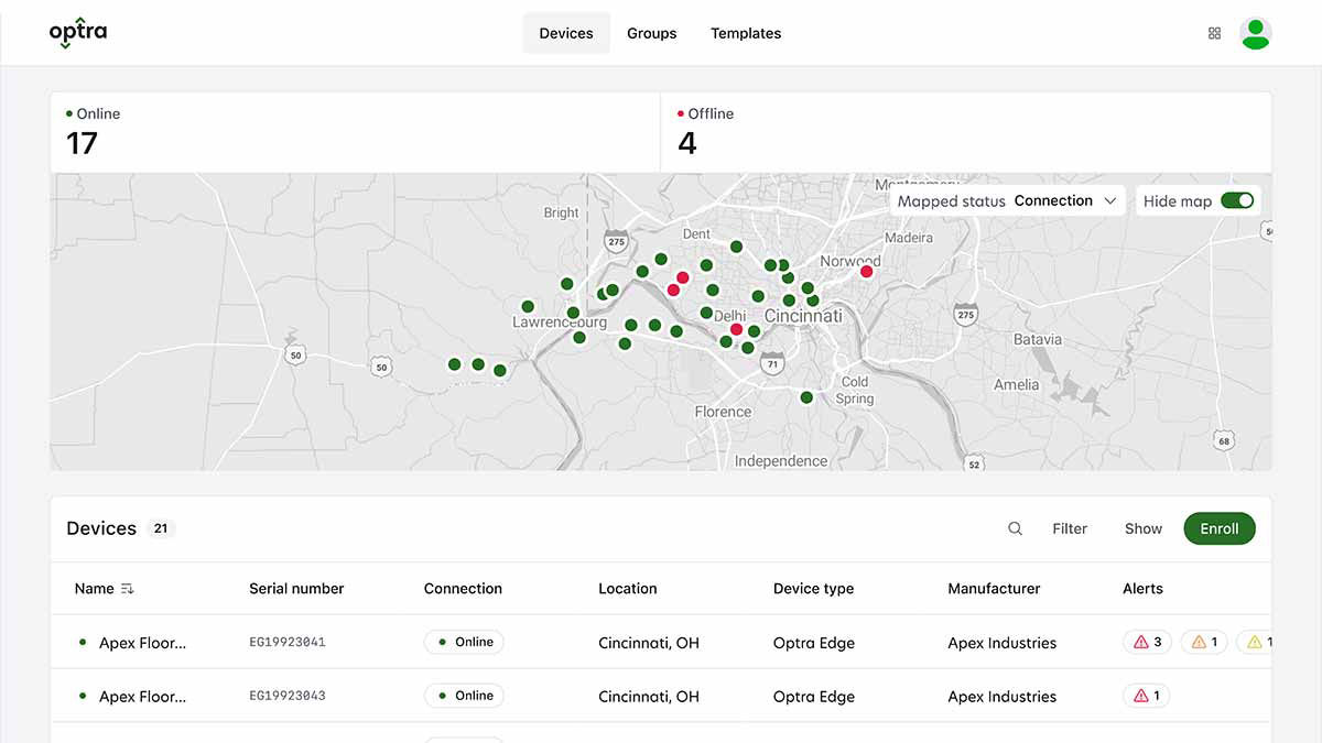 Onboard and manage your devices